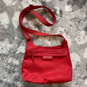 Longchamp Le Pliage Neo Crossbody in Poppy
